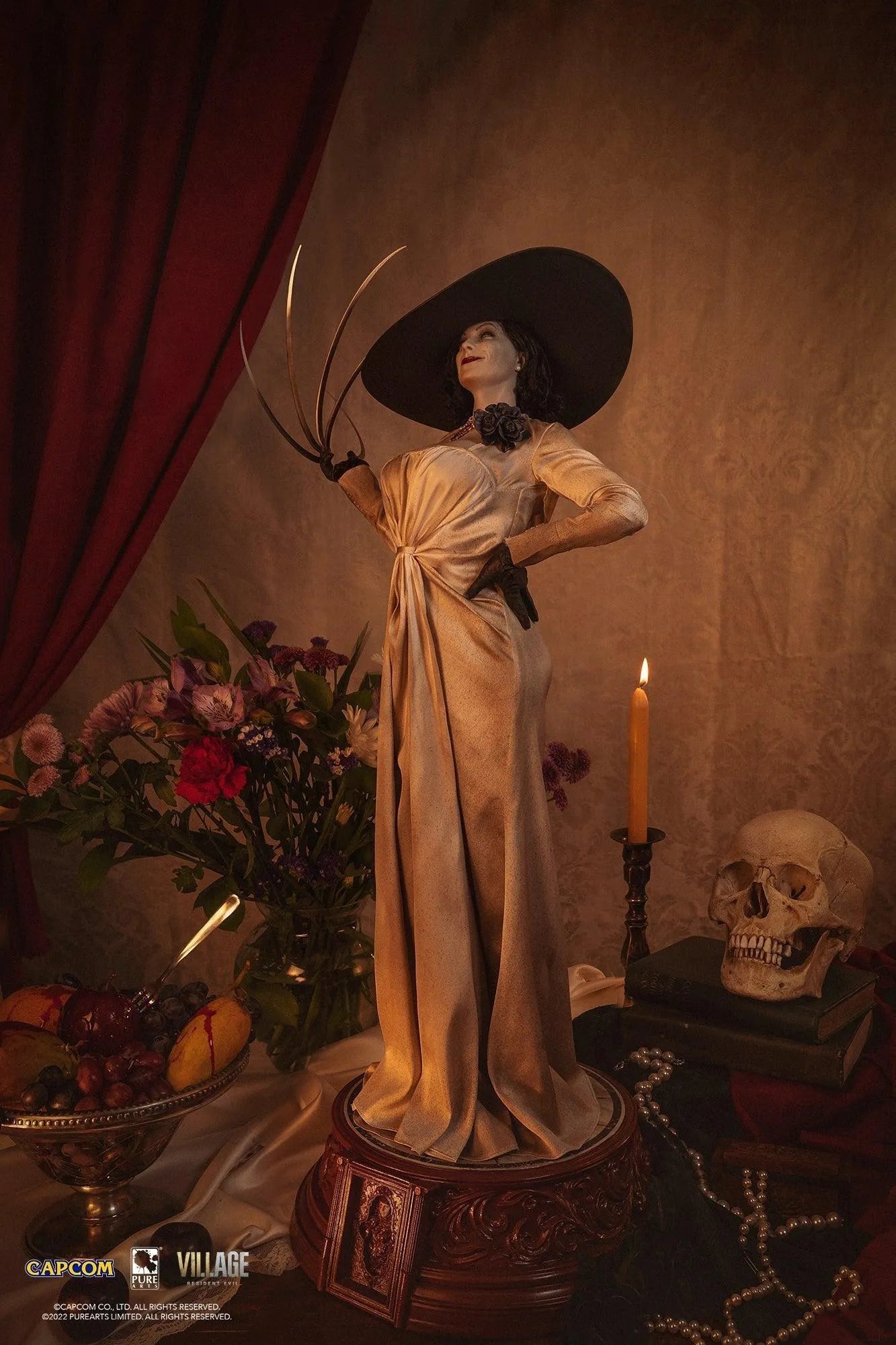 PURPA005RE Resident Evil - Lady Dimitrescu 1:4 Scale Statue - Pure Arts - Titan Pop Culture