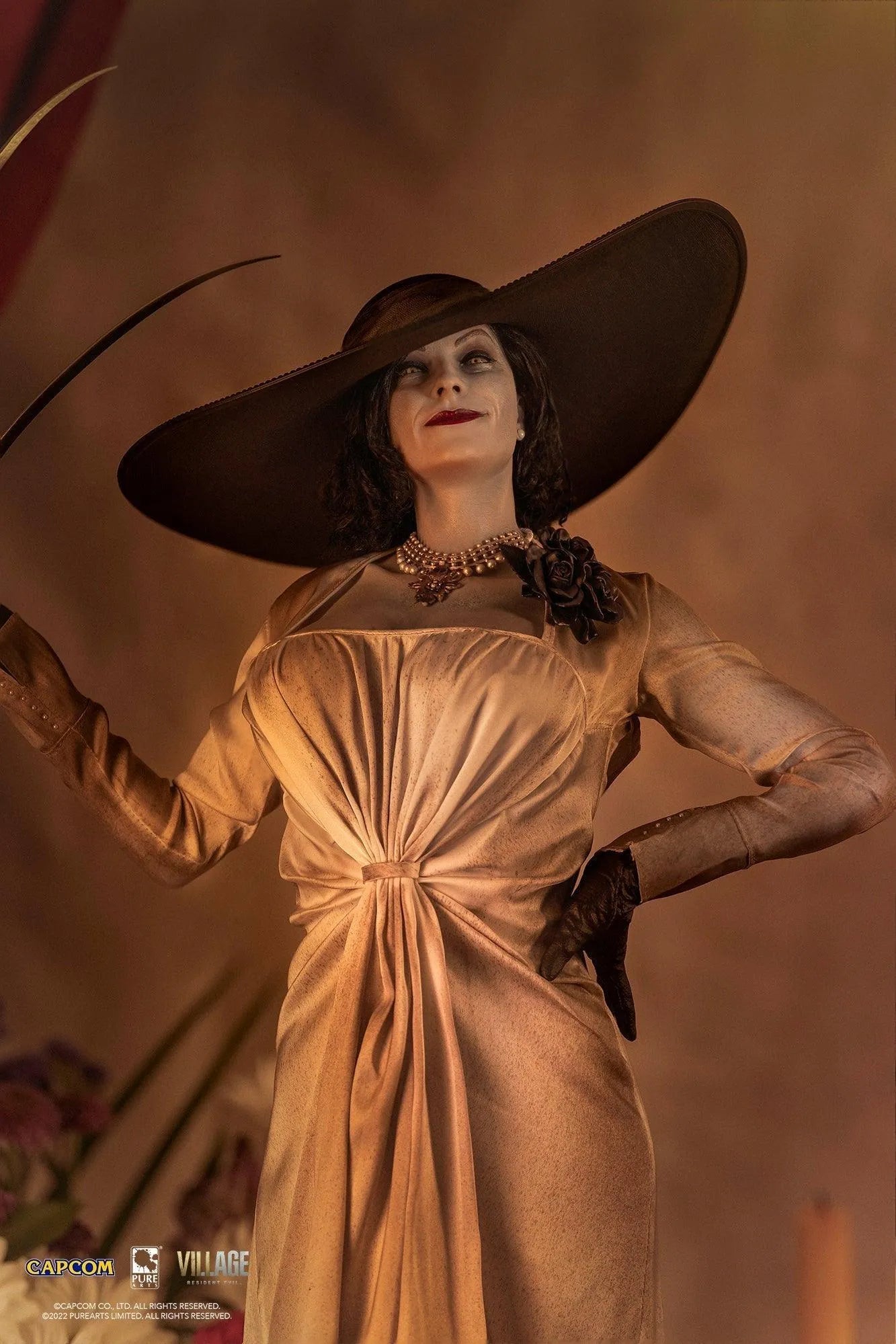 PURPA005RE Resident Evil - Lady Dimitrescu 1:4 Scale Statue - Pure Arts - Titan Pop Culture