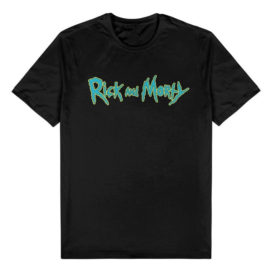 RM0382-SML Rick and Morty - Logo T-Shirt - Licensing Essentials - Titan Pop Culture