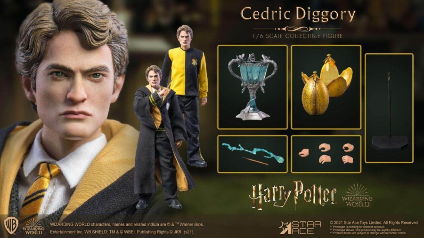 SATSA0069 Harry Potter - Cedric Diggory Deluxe 1:6 Scale 12" Action Figure - Star Ace Toys - Titan Pop Culture