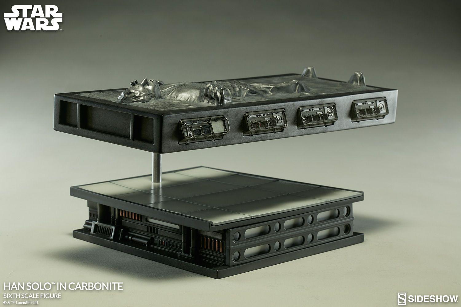 SID100310 Star Wars - Han Solo in Carbonite 12" Figure - Sideshow Collectibles - Titan Pop Culture