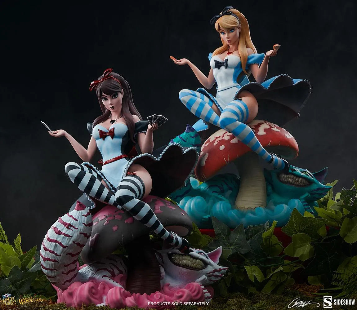 SID2005062 Fairytale Fantasies - Alice in Wonderland Game of Hearts Statue - Sideshow Collectibles - Titan Pop Culture