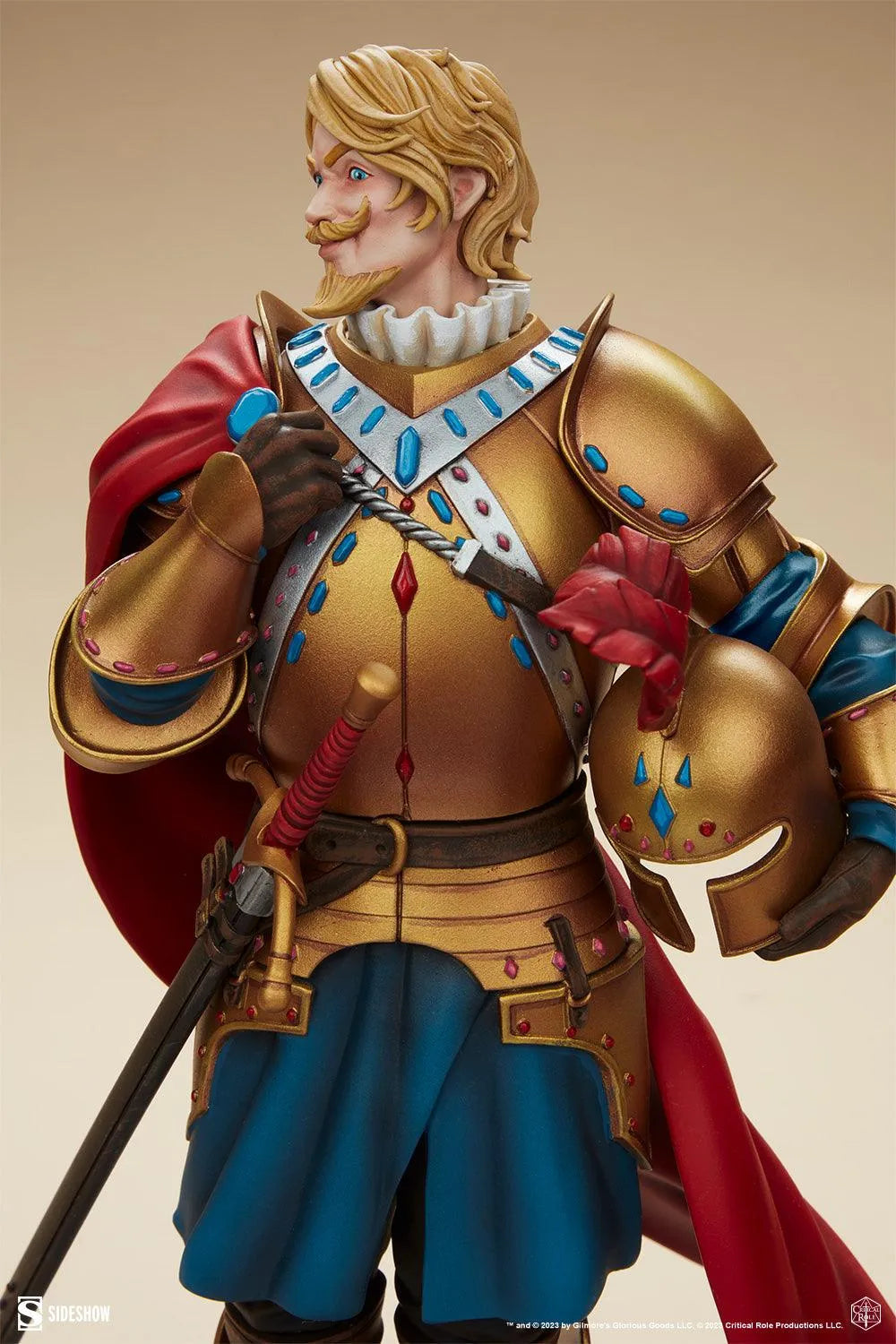 SID200635 Critical Role - Taryon Darrington Vox Machina Statue - Sideshow Collectibles - Titan Pop Culture