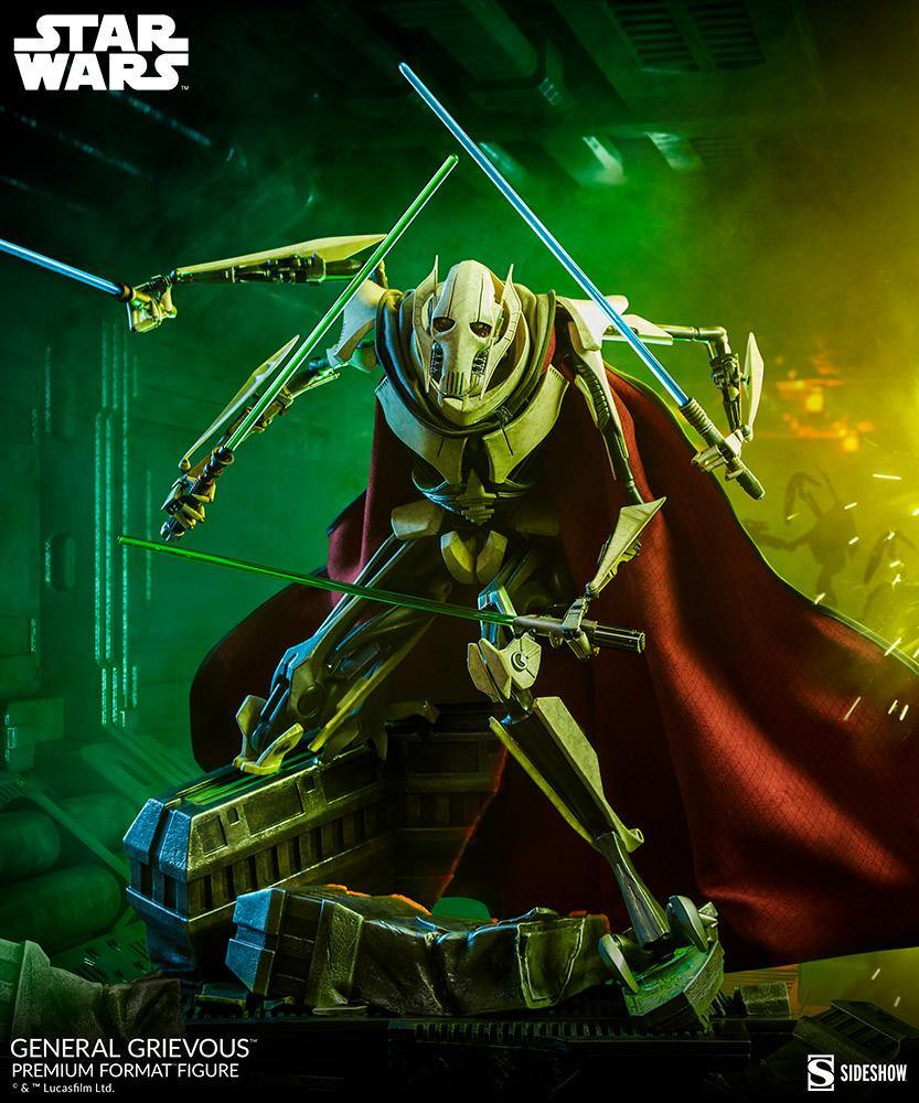 SID300260 Star Wars - General Grievous Premium Format Statue - Sideshow Collectibles - Titan Pop Culture
