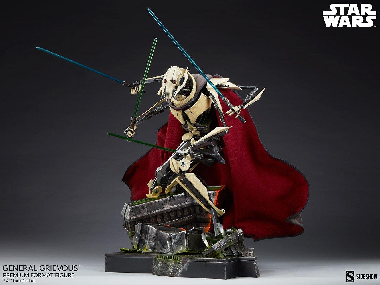 SID300260 Star Wars - General Grievous Premium Format Statue - Sideshow Collectibles - Titan Pop Culture