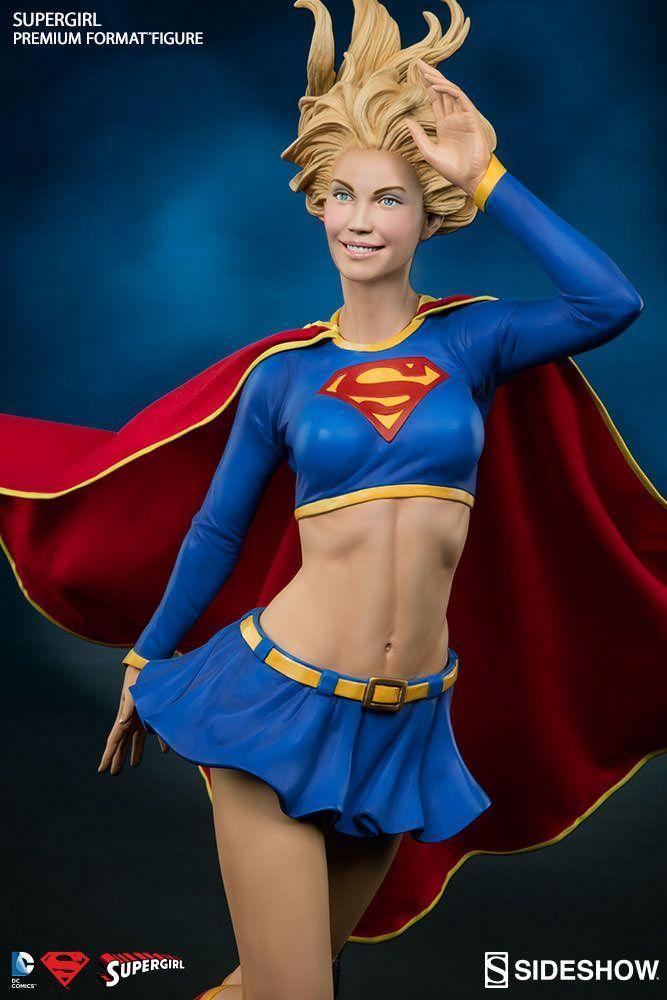 SID300264 Superman - Supergirl Premium Format 1:4 Scale Statue - Sideshow Collectibles - Titan Pop Culture