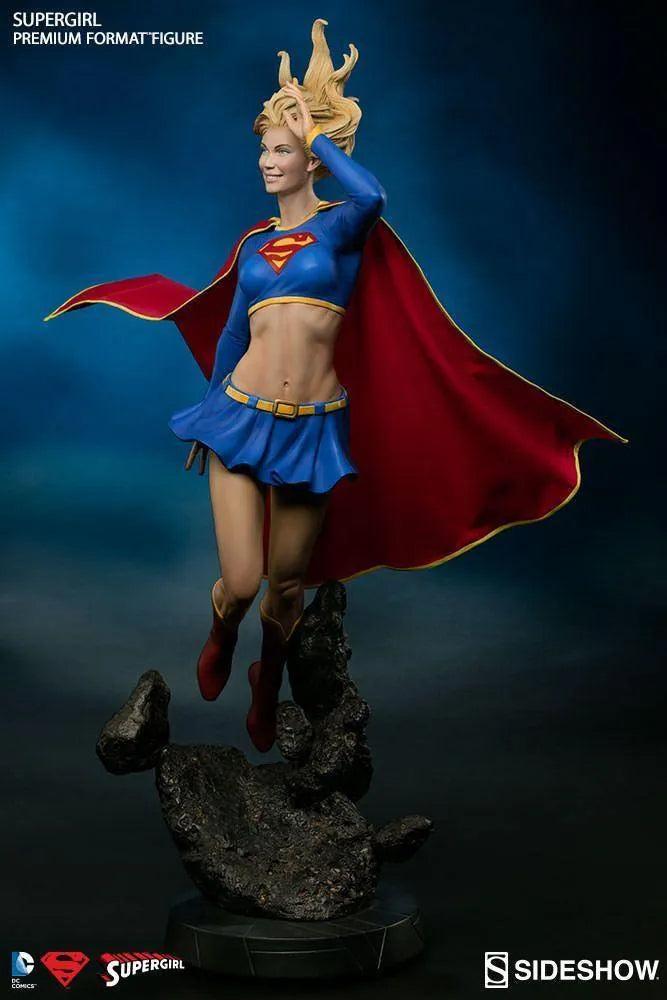 SID300264 Superman - Supergirl Premium Format 1:4 Scale Statue - Sideshow Collectibles - Titan Pop Culture