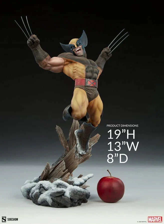SID300731 X-Men - Wolverine Premium Format Statue - Sideshow Collectibles - Titan Pop Culture