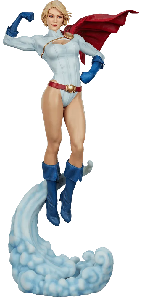 SID300751 DC Comics - Power Girl Premium Format Statue - Sideshow Collectibles - Titan Pop Culture