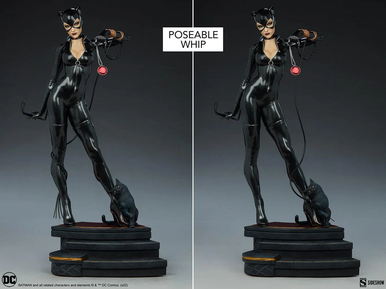 SID300787 DC Comics - Catwoman Premium Format Statue - Sideshow Collectibles - Titan Pop Culture