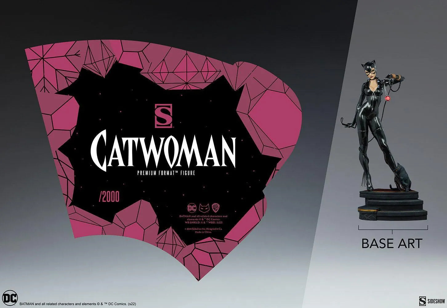 SID300787 DC Comics - Catwoman Premium Format Statue - Sideshow Collectibles - Titan Pop Culture