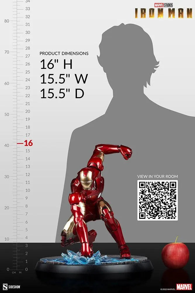 SID300790 Iron Man (2008) - Iron Man Mark III Maquette - Sideshow Collectibles - Titan Pop Culture