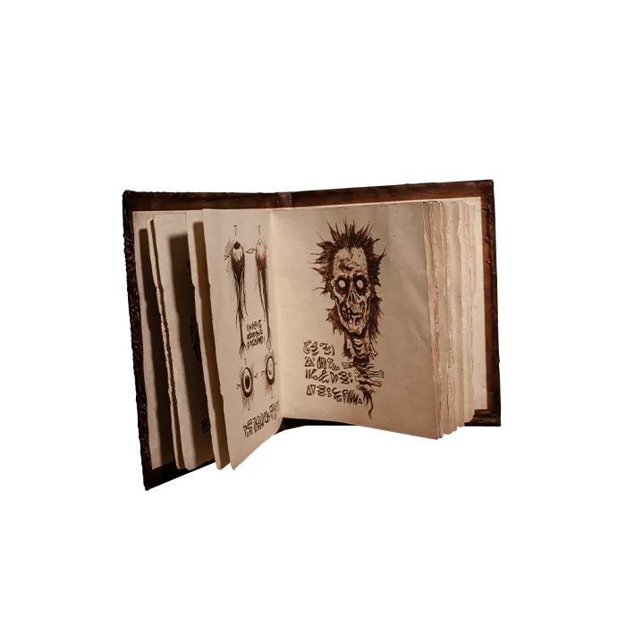 TTSRLSC102 Evil Dead 2 - Necronomicon Printed Pages Prop - Trick or Treat Studios - Titan Pop Culture