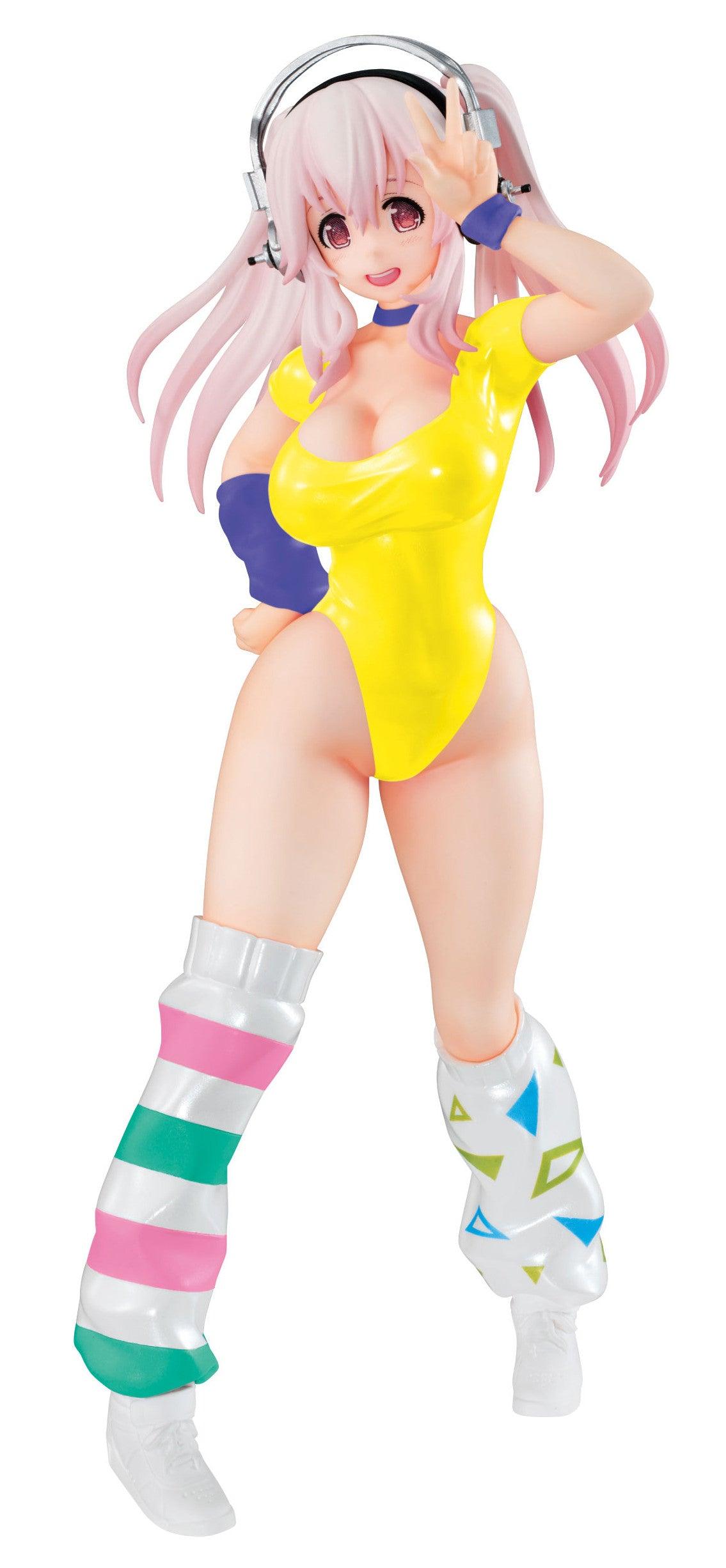 VR-100520 Super Sonico Concept Figure 80's Another Color Yellow (re-run) - Good Smile Company - Titan Pop Culture