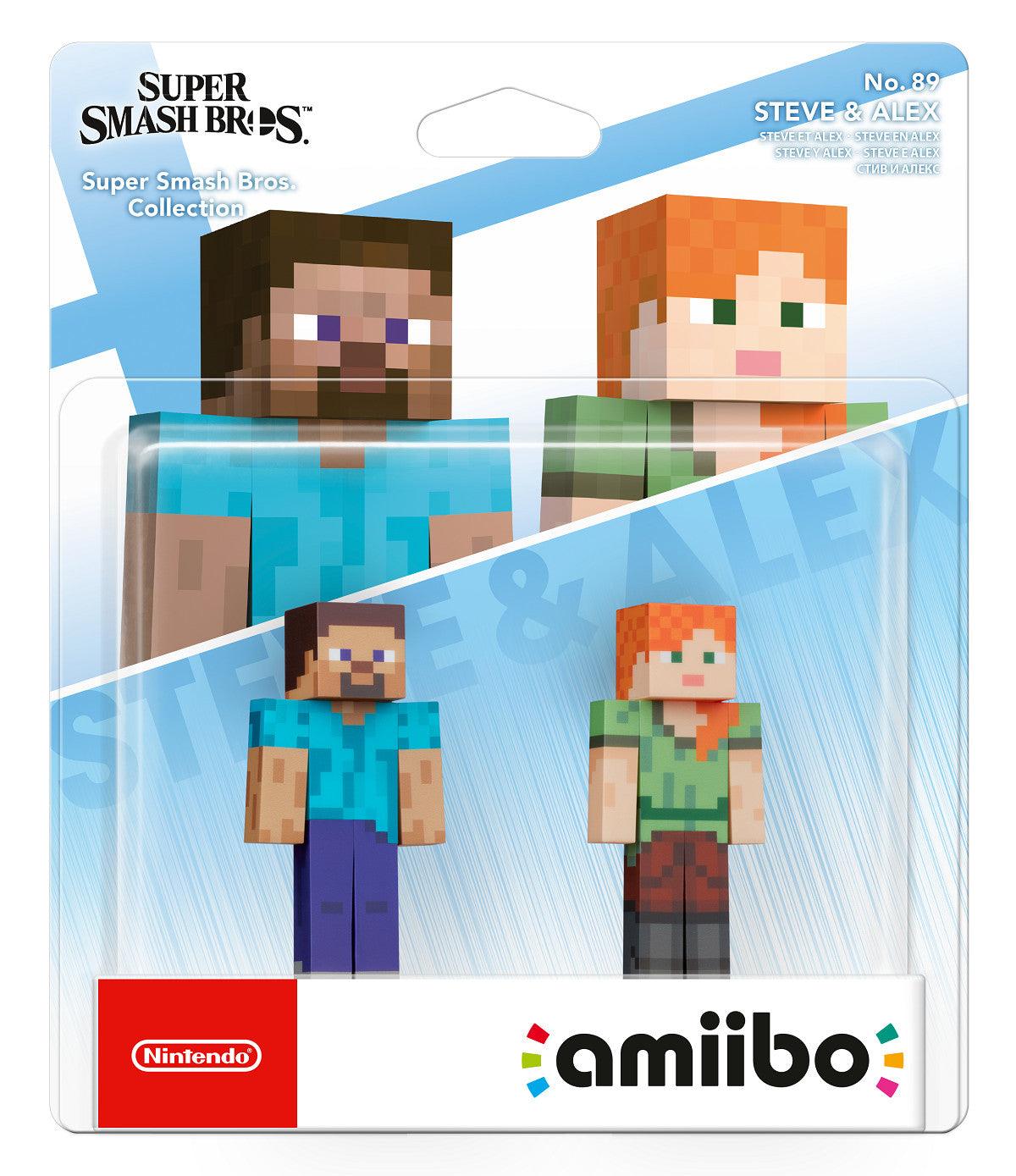 VR-101083 SWI amiibo Super Smash Bros. Collection Steve & Alex - 89 - Nintendo - Titan Pop Culture