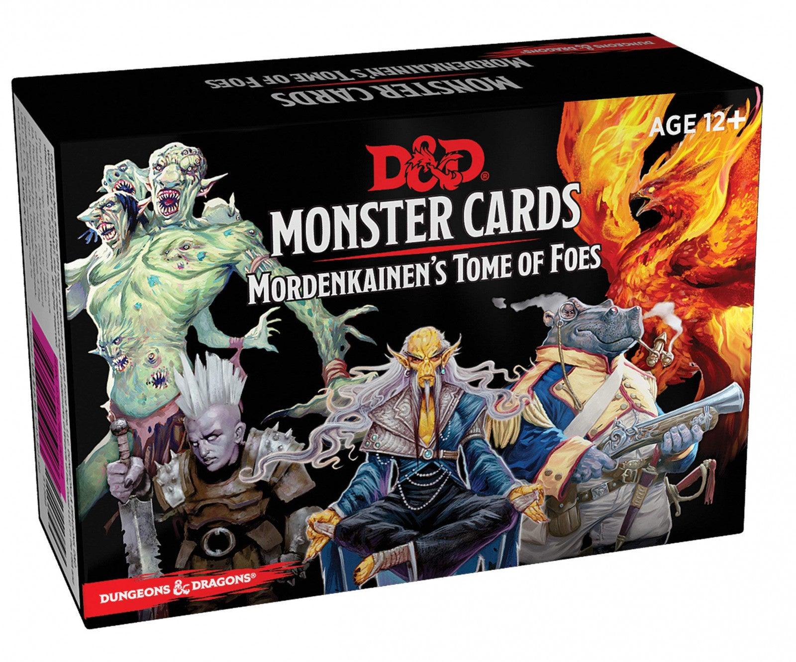 VR-101236 D&D Dungeons & Dragons Spellbook Cards Monster Cards Mordenkainens Tome of Foes - Wizards of the Coast - Titan Pop Culture