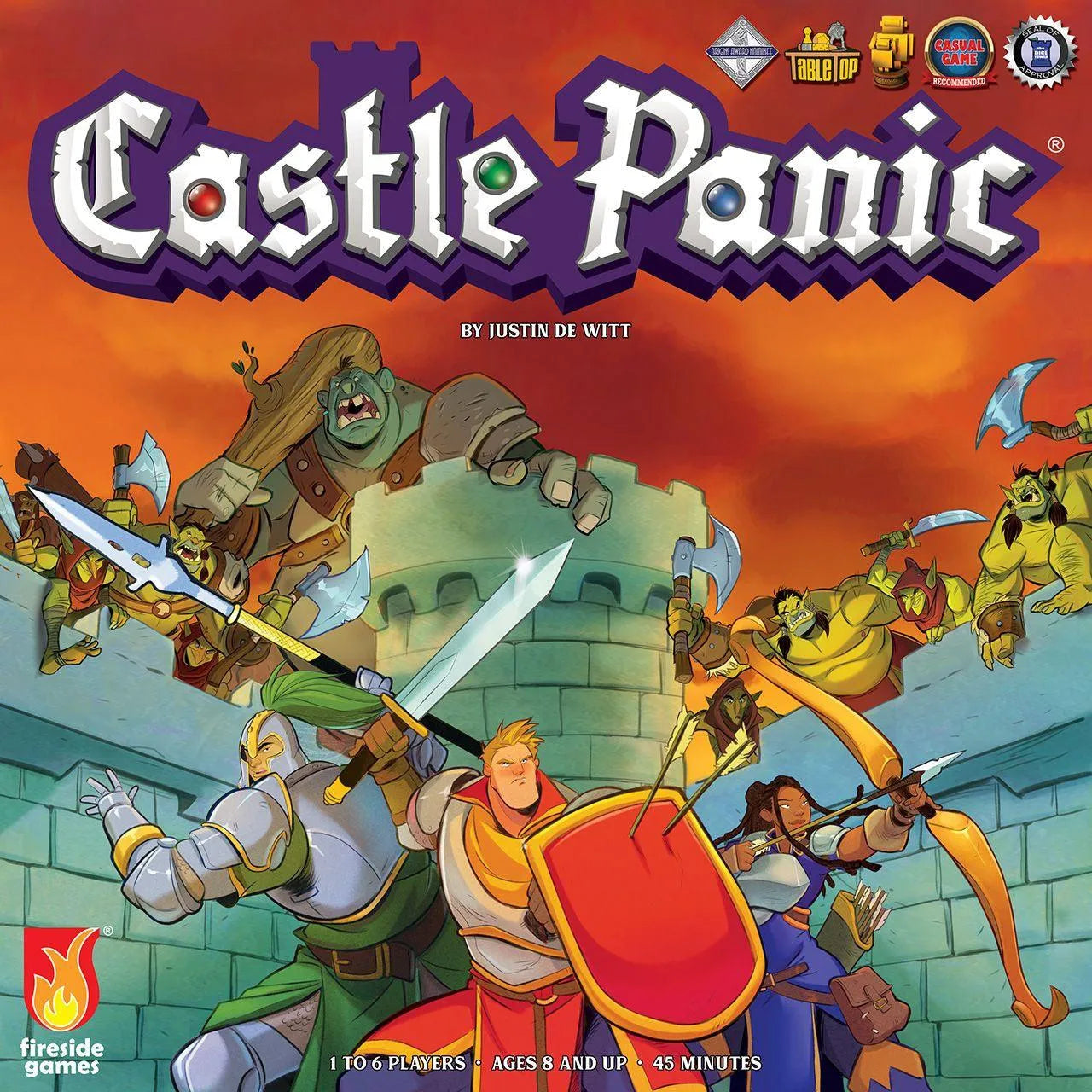 VR-101752 Castle Panic 2nd Edition - Fireside Games - Titan Pop Culture