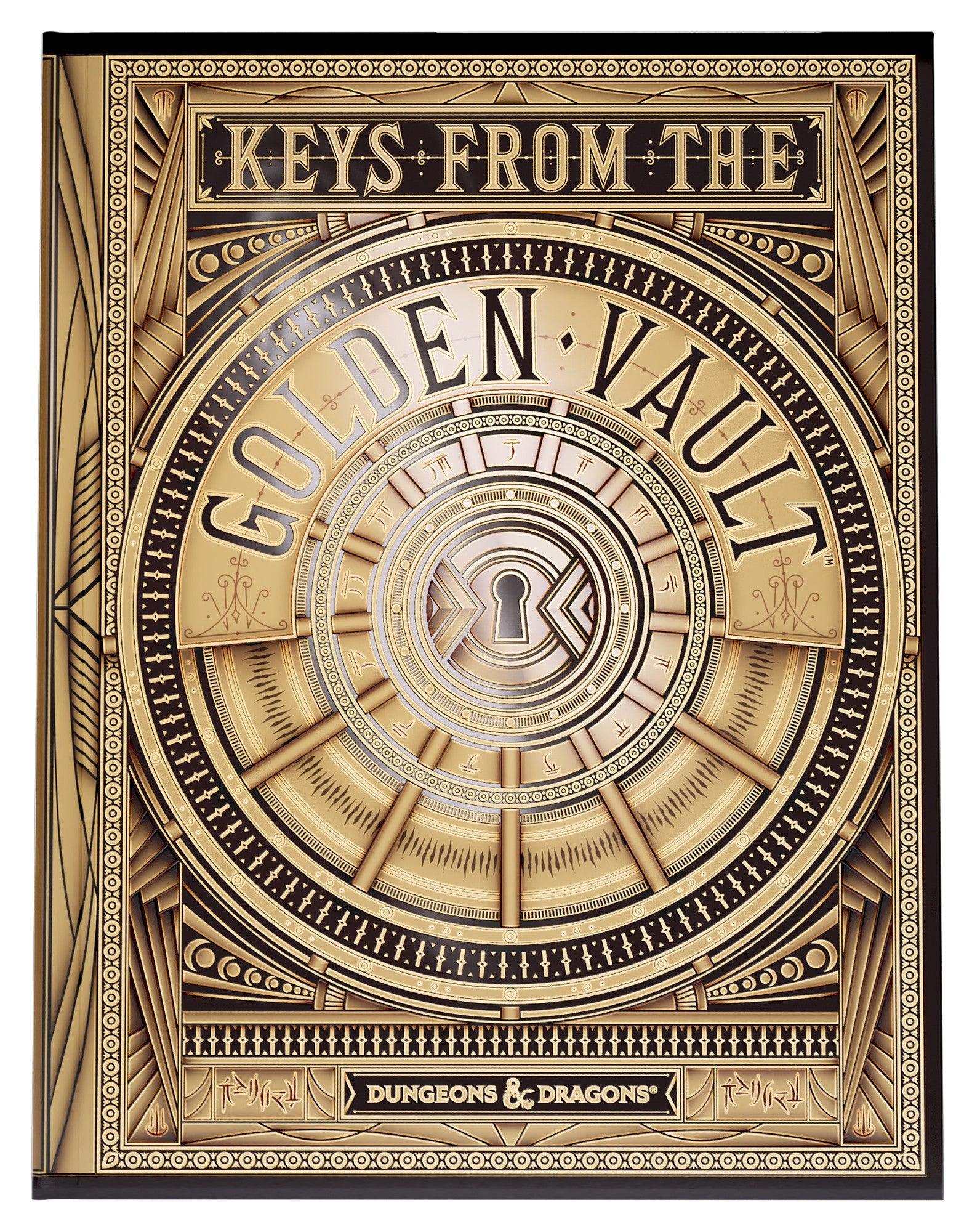 VR-105227 D&D Dungeons & Dragons Keys From the Golden Vault Hardcover Alternative Cover - Wizards of the Coast - Titan Pop Culture