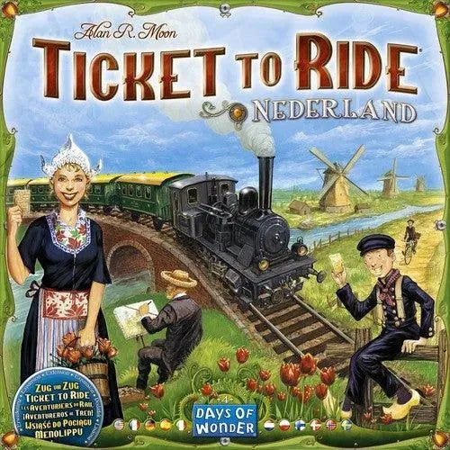 VR-18064 Ticket to Ride Map Collection 4 Nederland - Days Of Wonder - Titan Pop Culture