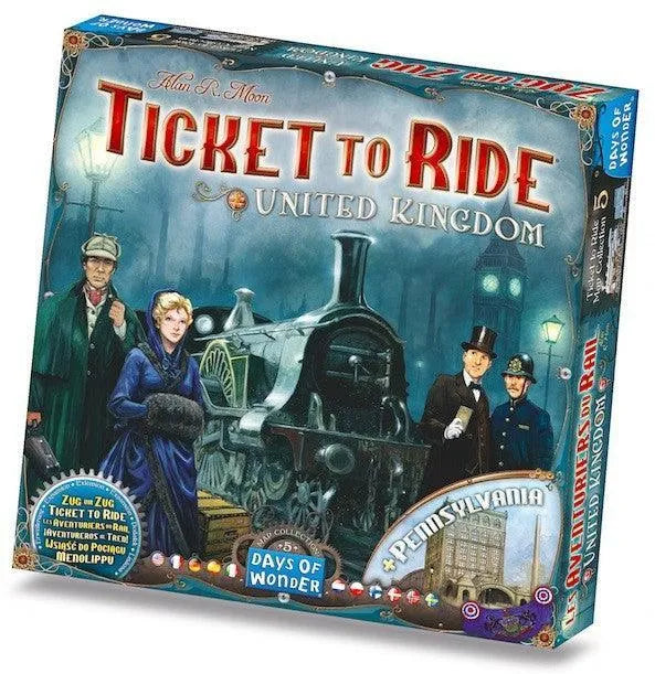 VR-24794 Ticket to Ride United Kingdom Expansion - Days Of Wonder - Titan Pop Culture