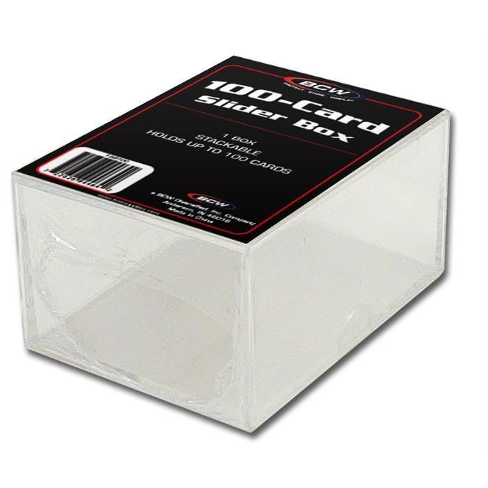 VR-38994 BCW 2 Piece Slider Box 100 Count - BCW - Titan Pop Culture