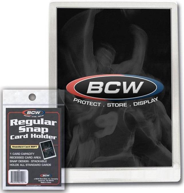 VR-39047 BCW Snap Card Holder Standard 20 Pt - BCW - Titan Pop Culture