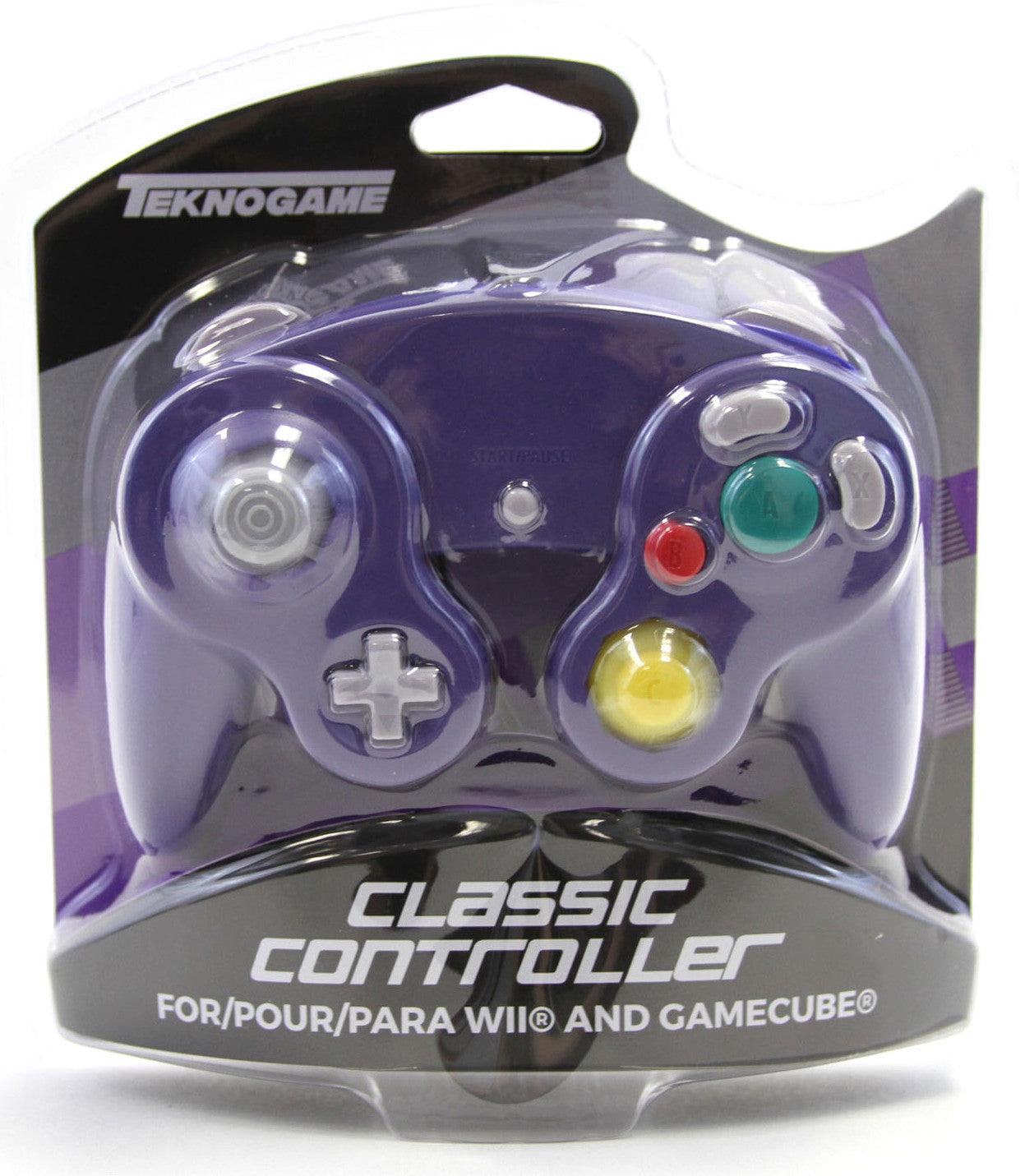 VR-4280 NGC Gamecube Control Generic Purple - Titan Pop Culture - Titan Pop Culture