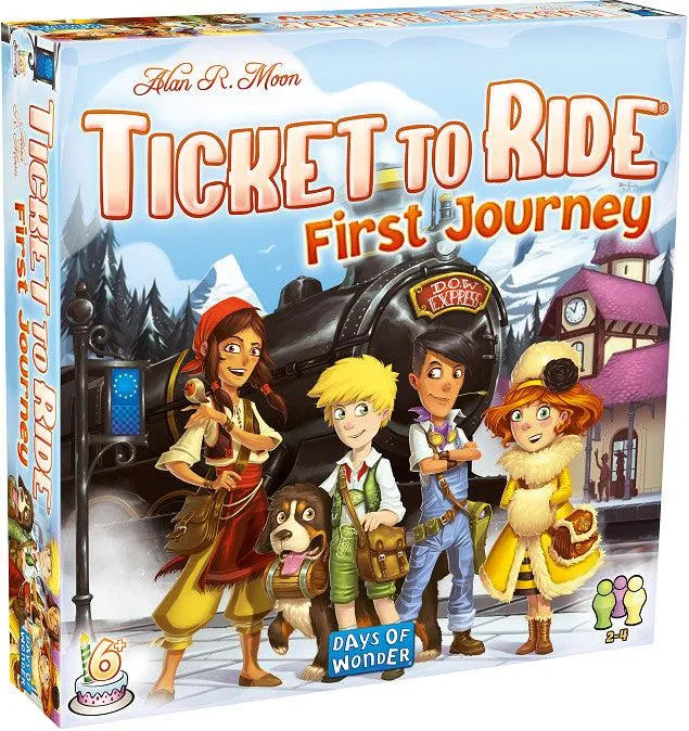 VR-44034 Ticket to Ride Europe First Journey - Days Of Wonder - Titan Pop Culture