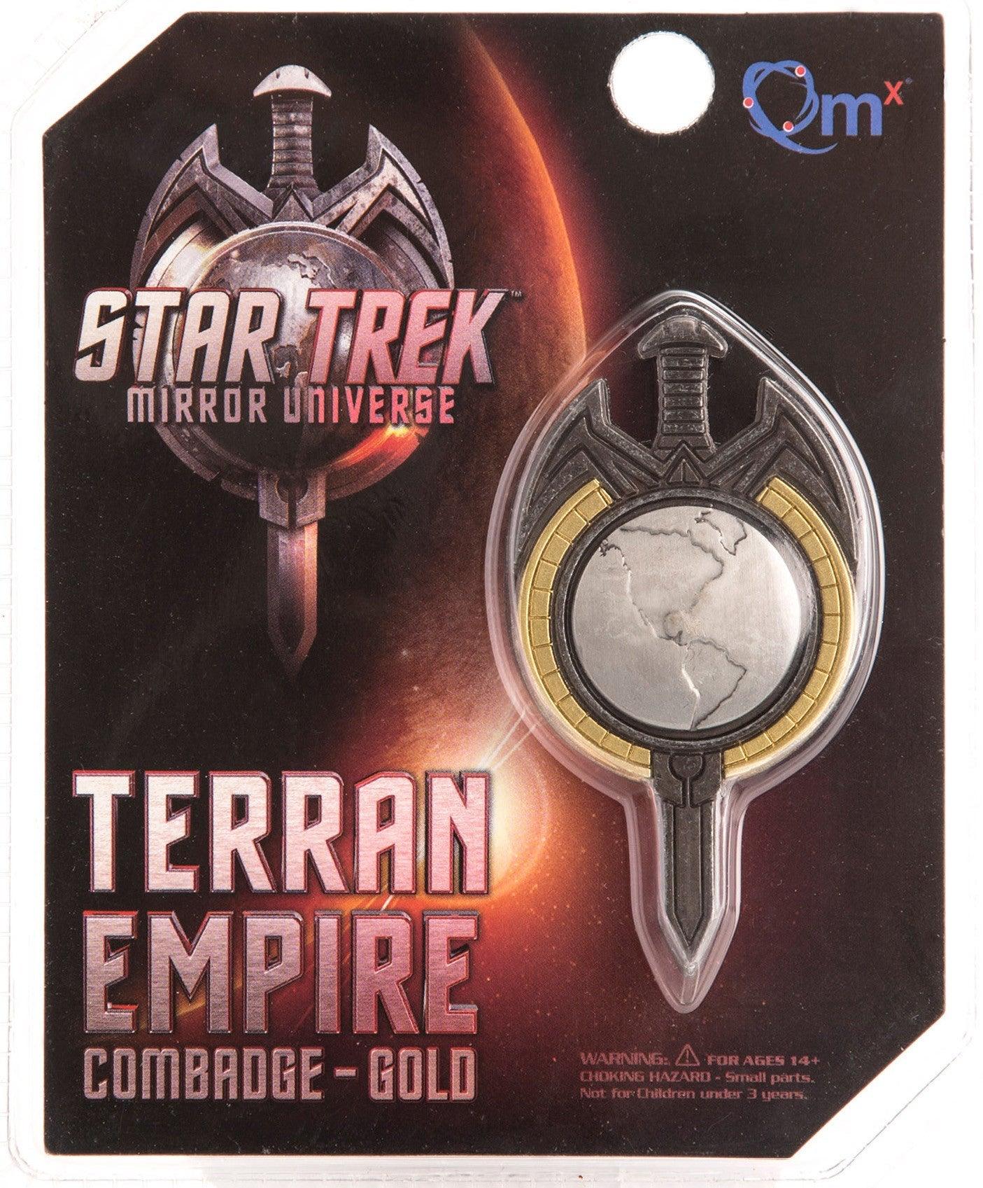 VR-50679 Star Trek TNG Mirror Universe Magnetic Insignia Badge - Quantum Mechanix - Titan Pop Culture