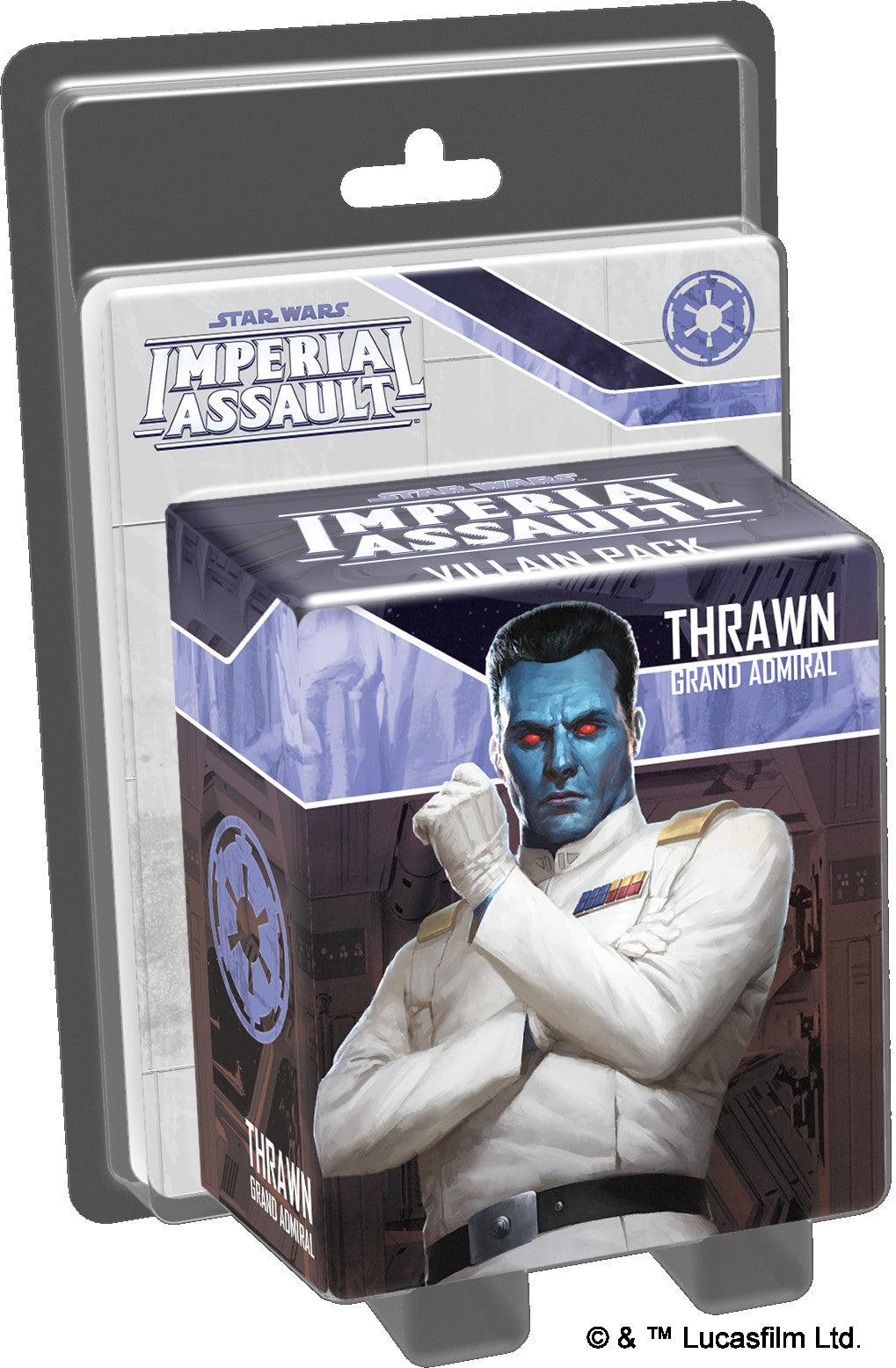 VR-55428 Star Wars Imperial Assault - Thrawn Grand Admiral Villain Pack - Fantasy Flight Games - Titan Pop Culture