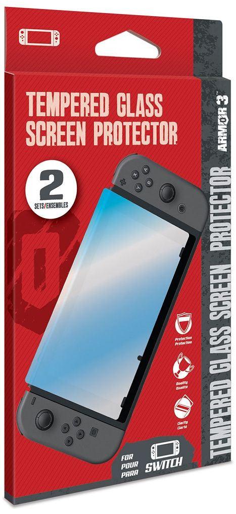 VR-73657 Switch Tempered Glass Screen Protector (2-Pack) - Armor3 - Hyperkin - Titan Pop Culture