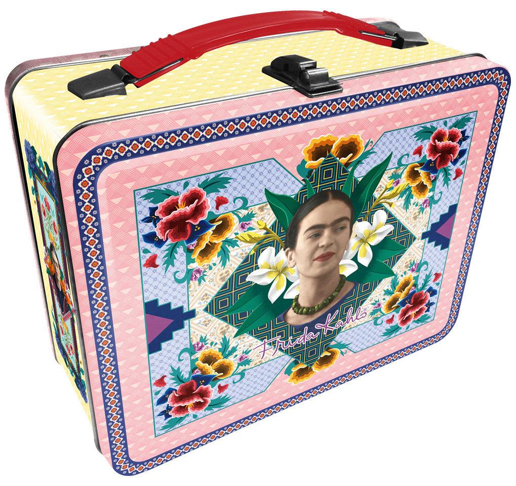 VR-76826 Tin Carry All Fun Lunch Box Frida Kahlo - Aquarius - Titan Pop Culture