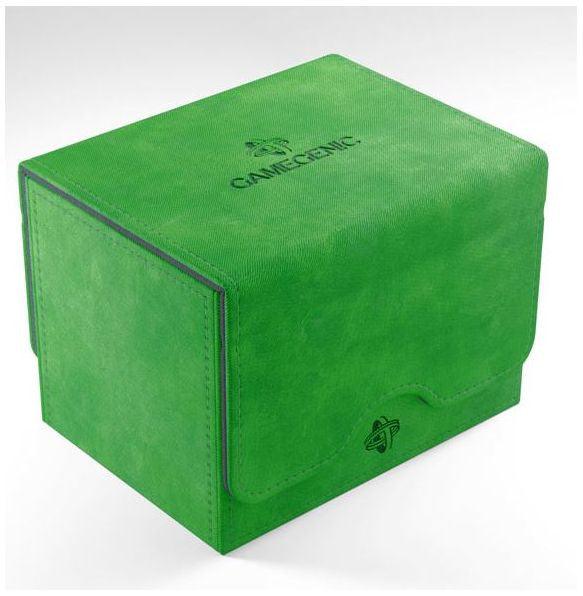 VR-78592 Gamegenic Sidekick Holds 100 Sleeves Convertible Deck Box Green - Gamegenic - Titan Pop Culture