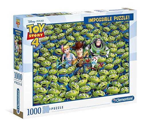 VR-80663 Clementoni Puzzle Disney Toy Story 4 Impossible Puzzle 1,000 pieces - Clementoni - Titan Pop Culture