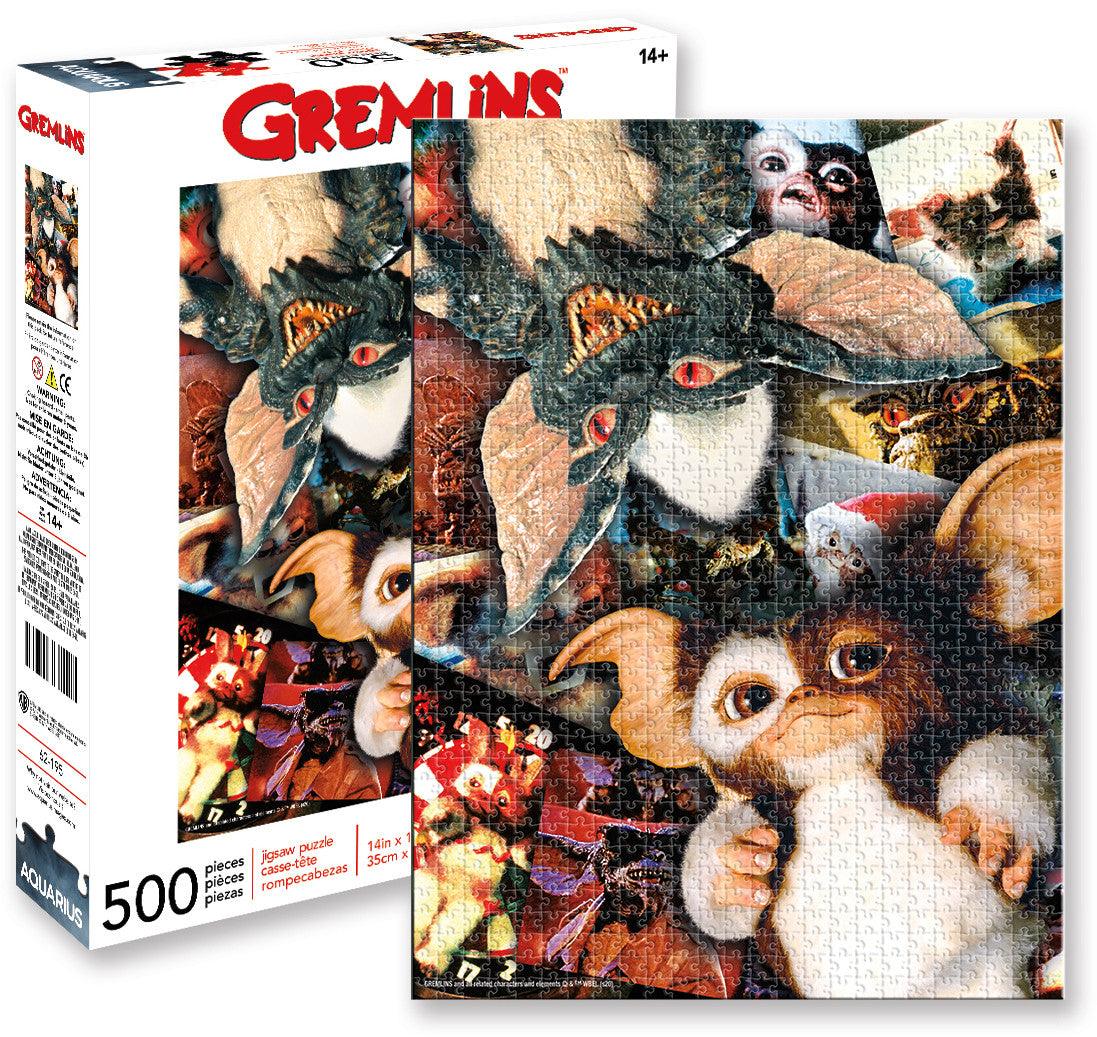 VR-83364 Aquarius Puzzle Gremlins Collage Puzzle 500 pieces - Aquarius - Titan Pop Culture