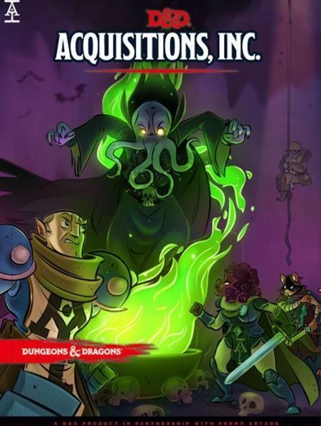 VR-87482 D&D Dungeons & Dragons Acquisitions Incorporated Hardcover - Wizards of the Coast - Titan Pop Culture