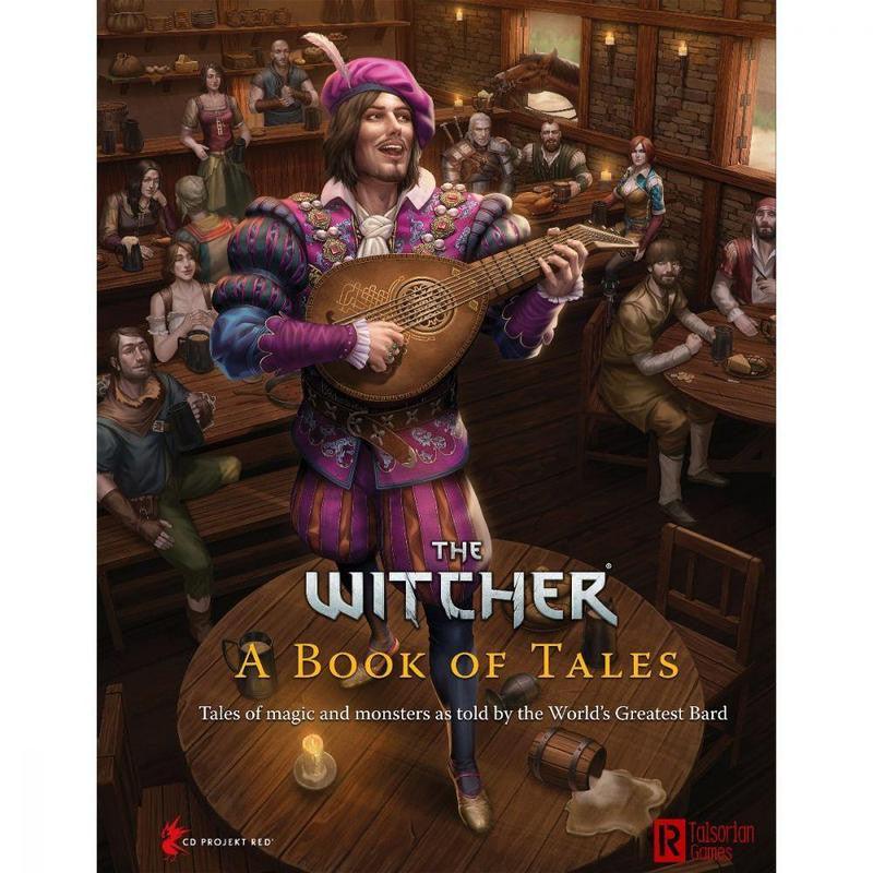 VR-94014 The Witcher RPG A Book of Tales - Ross Talsorian Games - Titan Pop Culture