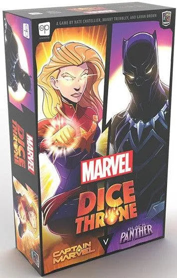 VR-95665 Dice Throne Marvel 2 Hero Box 1 Captain Marvel and Black Panther - Roxley - Titan Pop Culture