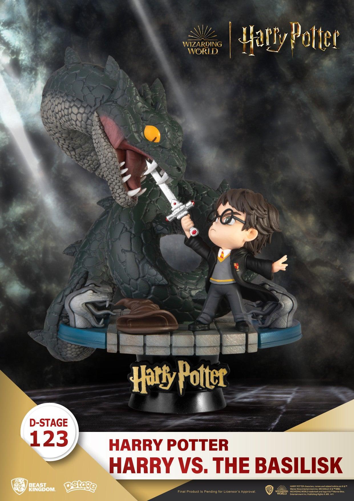 VR-99063 Beast Kingdom D Stage Harry Potter Harry vs Basilisk - Beast Kingdom - Titan Pop Culture