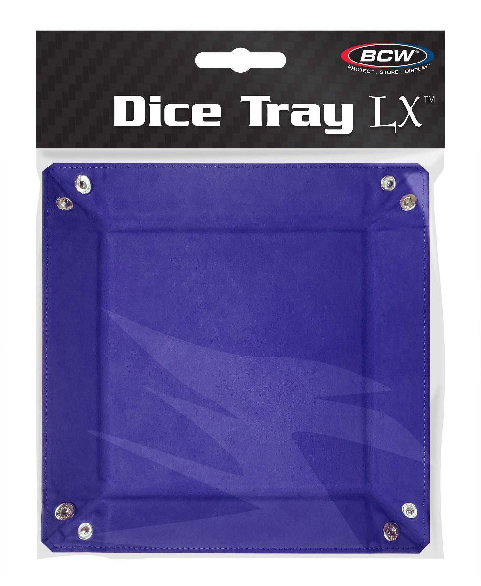 VR-99286 BCW Dice Tray LX Square Blue - BCW - Titan Pop Culture