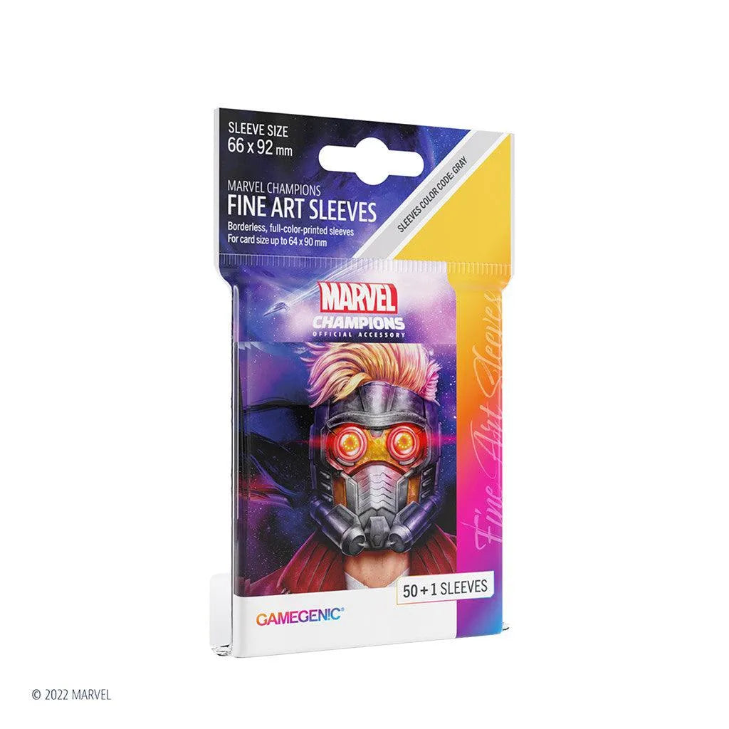 VR-99445 Gamegenic Marvel Champions FINE ART Sleeves Star-Lord - Gamegenic - Titan Pop Culture