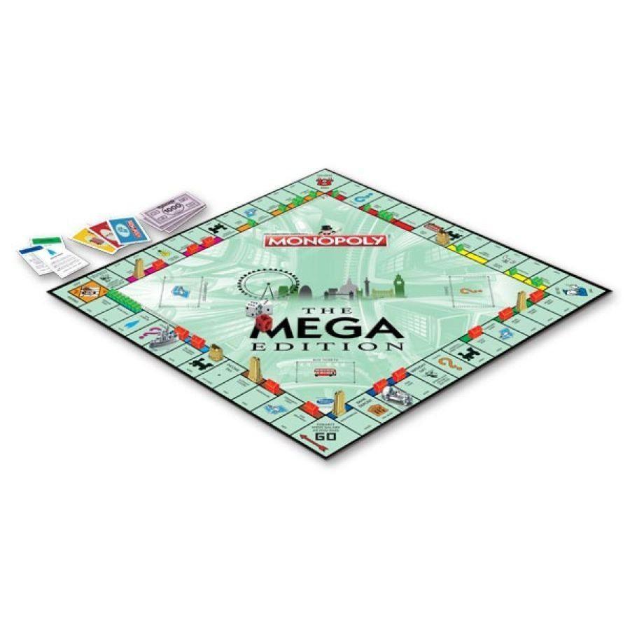 WIN002459 Monopoly - Mega Monopoly - Winning Moves - Titan Pop Culture