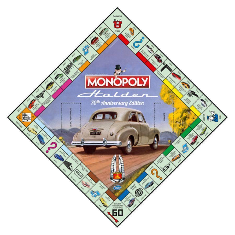 WIN003289 Monopoly - Holden Heritage Edition - Winning Moves - Titan Pop Culture