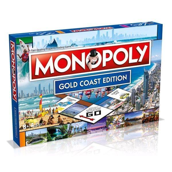 WIN003449 Monopoly - Gold Coast Edition - Winning Moves - Titan Pop Culture