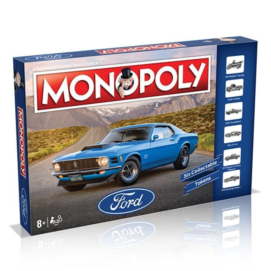 WIN003968 Monopoly - Ford Edition - Winning Moves - Titan Pop Culture