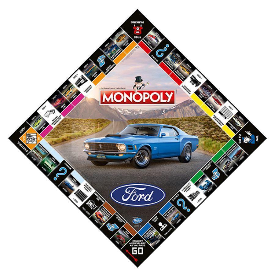 WIN003968 Monopoly - Ford Edition - Winning Moves - Titan Pop Culture