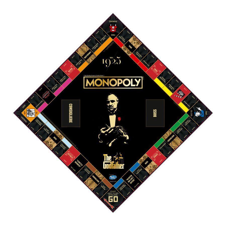 WINWM00575 Monopoly - The Godfather Edition - Winning Moves - Titan Pop Culture