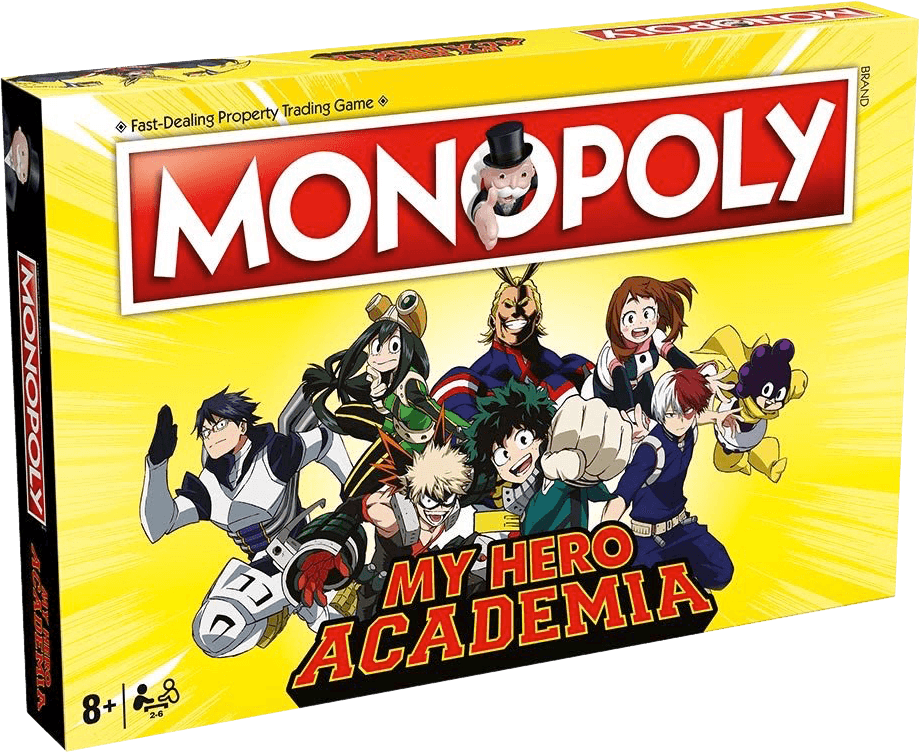 WINWM00826 Monopoly - My Hero Academia Edition - Winning Moves - Titan Pop Culture