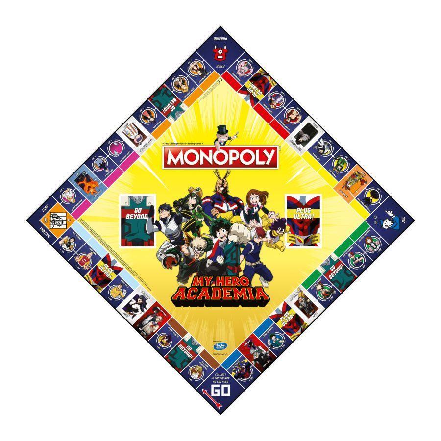 WINWM00826 Monopoly - My Hero Academia Edition - Winning Moves - Titan Pop Culture